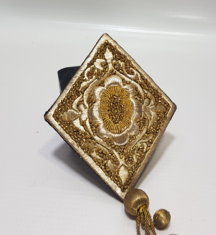 GÜMÜŞ SIRMA İŞÇİLİKLİ OSMANLI DÖNEMİ NADİR İĞNEDAN - İĞNELİK