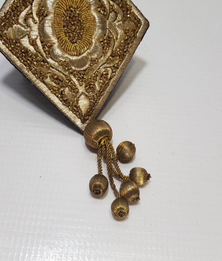 GÜMÜŞ SIRMA İŞÇİLİKLİ OSMANLI DÖNEMİ NADİR İĞNEDAN - İĞNELİK