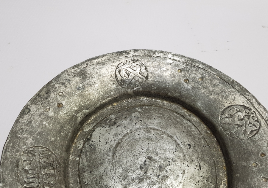 ÜZERİ İŞLEMELİ OSMANLI DÖNEMİ BAKIR LENGER