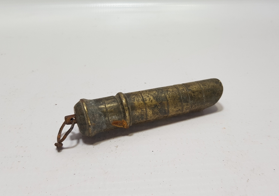 OSMANLI DÖNEMİ BRONZ BARUT ÖLÇER