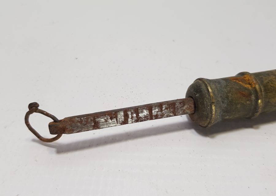 OSMANLI DÖNEMİ BRONZ BARUT ÖLÇER