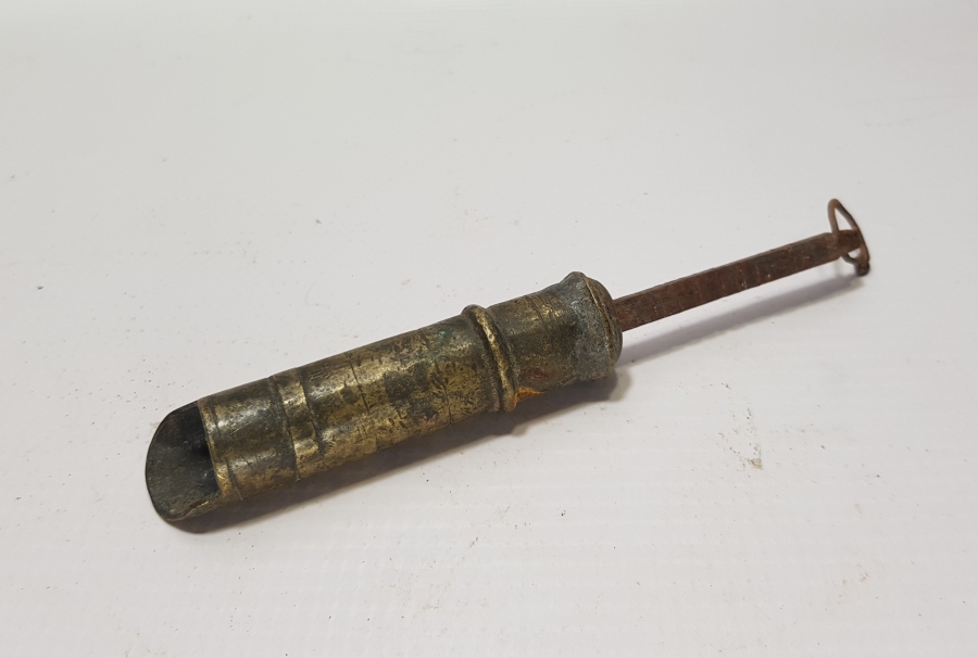 OSMANLI DÖNEMİ BRONZ BARUT ÖLÇER