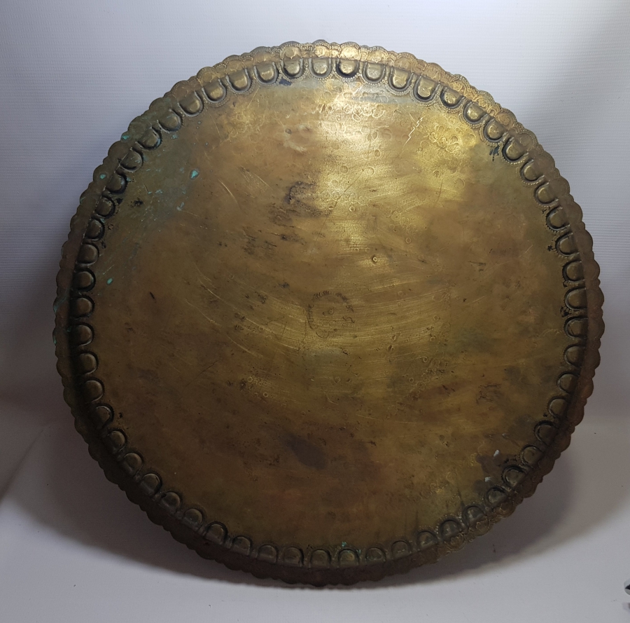 OSMANLI DÖNEMİ BÜYÜK BOY KALEM İŞÇİLİKLİ SÜLEYMANİYE SİNİ