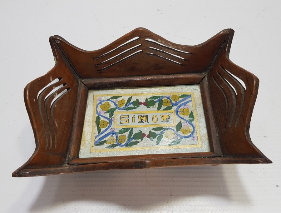 SİNOP İŞİ EL YAPIMI ANTİKA AHŞAP İKRAMLIK