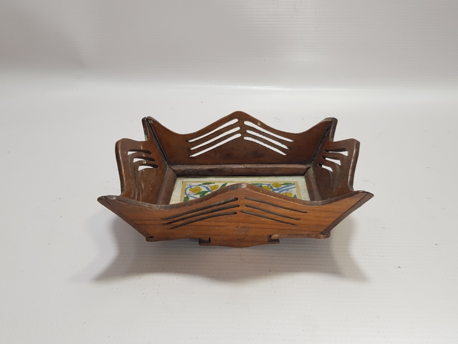 SİNOP İŞİ EL YAPIMI ANTİKA AHŞAP İKRAMLIK