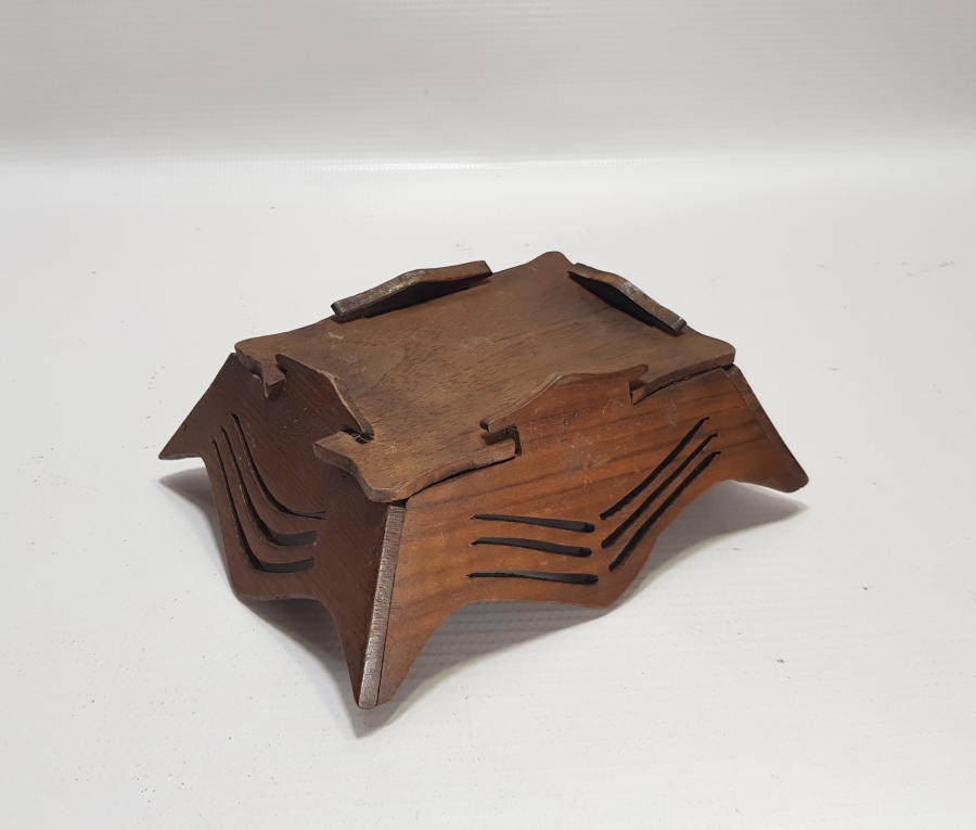 SİNOP İŞİ EL YAPIMI ANTİKA AHŞAP İKRAMLIK