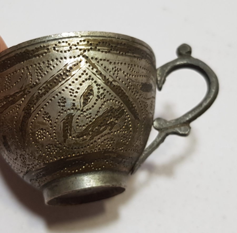 OSMANLI DÖNEMİ ÇİNTEMANİ İŞÇİLİKLİ 4 ADET ESER İ İSTANBUL KULPLU ZEMZEMLİK