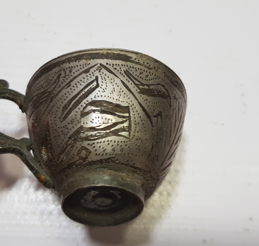 OSMANLI DÖNEMİ ÇİNTEMANİ İŞÇİLİKLİ 4 ADET ESER İ İSTANBUL KULPLU ZEMZEMLİK