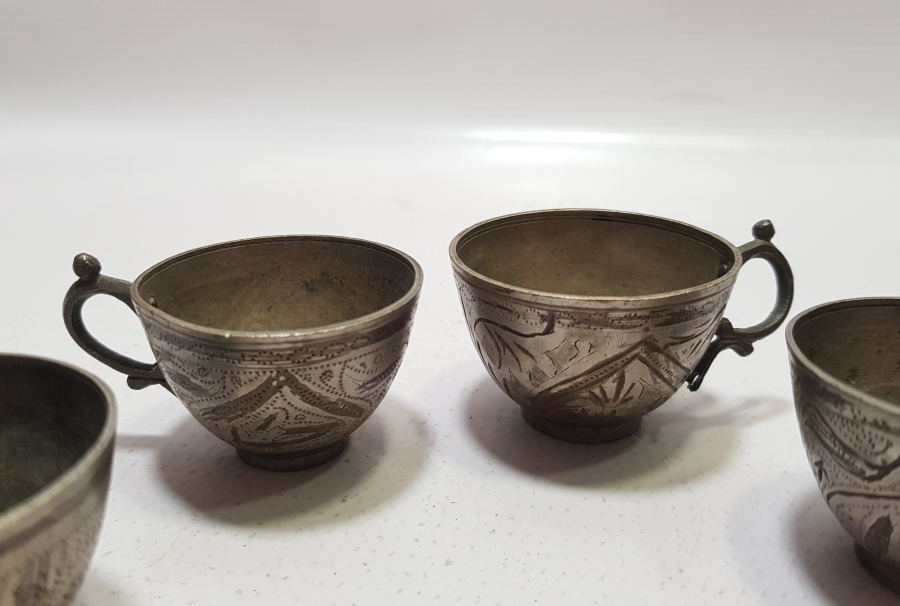 OSMANLI DÖNEMİ ÇİNTEMANİ İŞÇİLİKLİ 4 ADET ESER İ İSTANBUL KULPLU ZEMZEMLİK