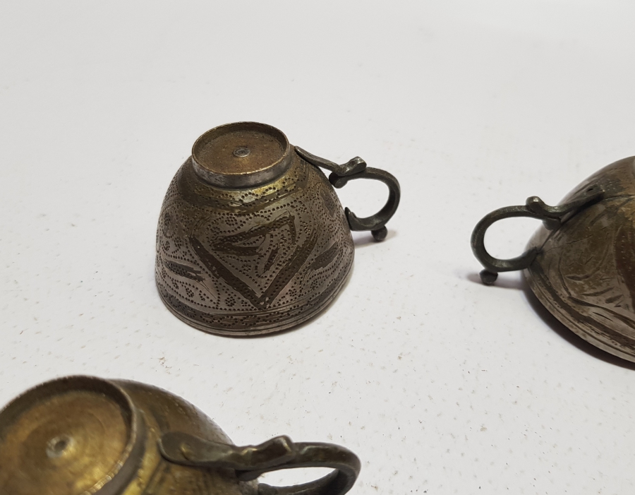 OSMANLI DÖNEMİ ÇİNTEMANİ İŞÇİLİKLİ 4 ADET ESER İ İSTANBUL KULPLU ZEMZEMLİK