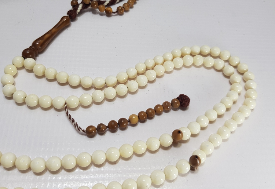 KUKA VE KEMİKTEN MAMUL 99LUK NAMAZ TESPİHİ