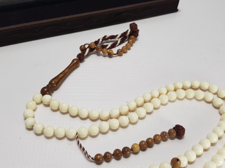 KUKA VE KEMİKTEN MAMUL 99LUK NAMAZ TESPİHİ