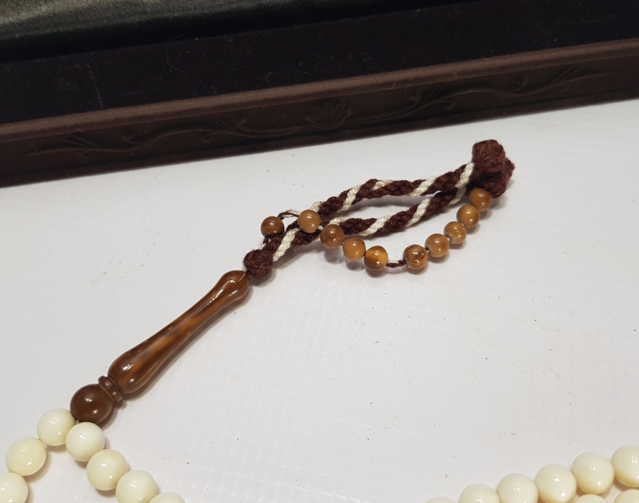 KUKA VE KEMİKTEN MAMUL 99LUK NAMAZ TESPİHİ