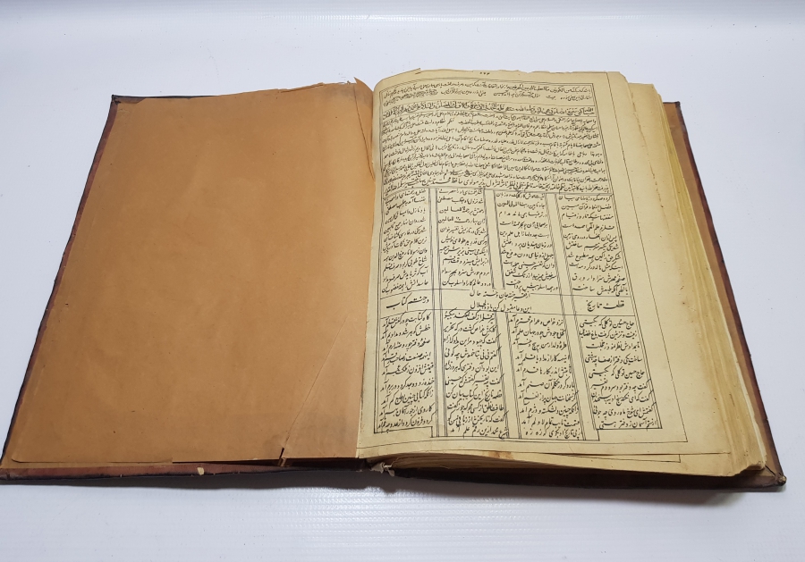 OSMANLI DÖNEMİ DERİ CİLTLİ TÜRKÇE KUR'AN-I KERİM TEFSİRİ