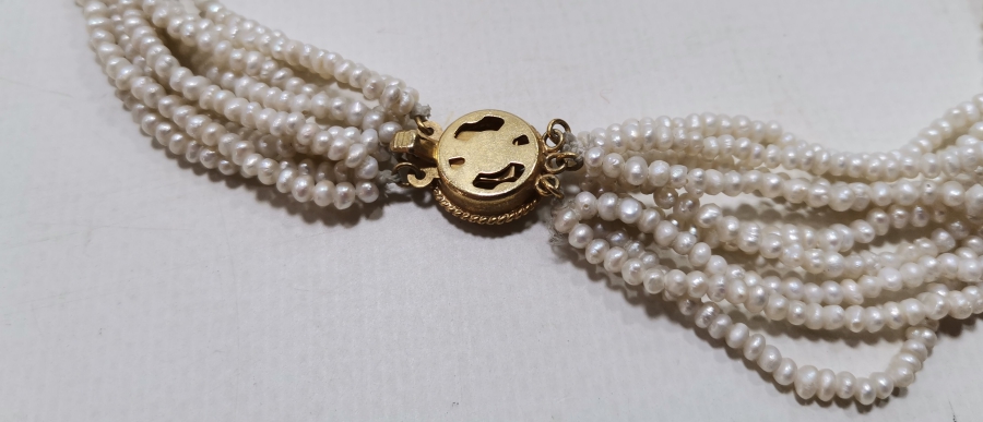 OSMANLI DÖNEMİ KUM İNCİ GERDANLIK