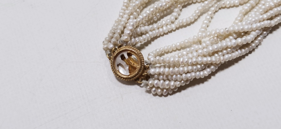 OSMANLI DÖNEMİ KUM İNCİ GERDANLIK