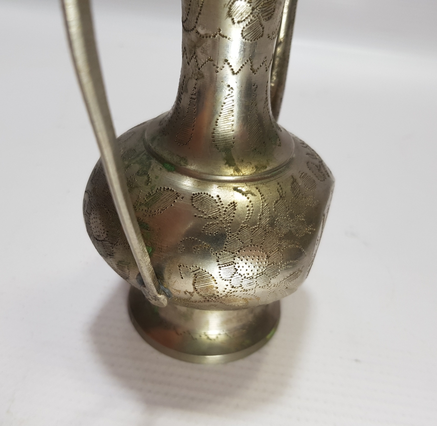 ÜZERİ ÇİNTEMANİ İŞÇİLİKLİ ANTİKA ZEMZEM İBRİĞİ