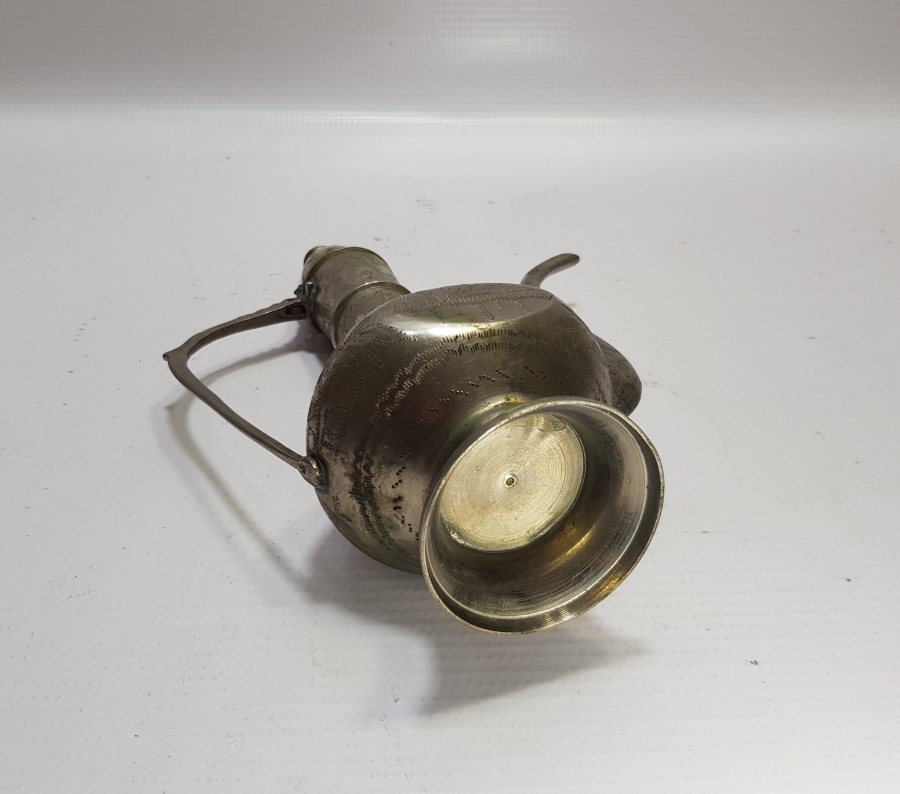 ÜZERİ ÇİNTEMANİ İŞÇİLİKLİ ANTİKA ZEMZEM İBRİĞİ