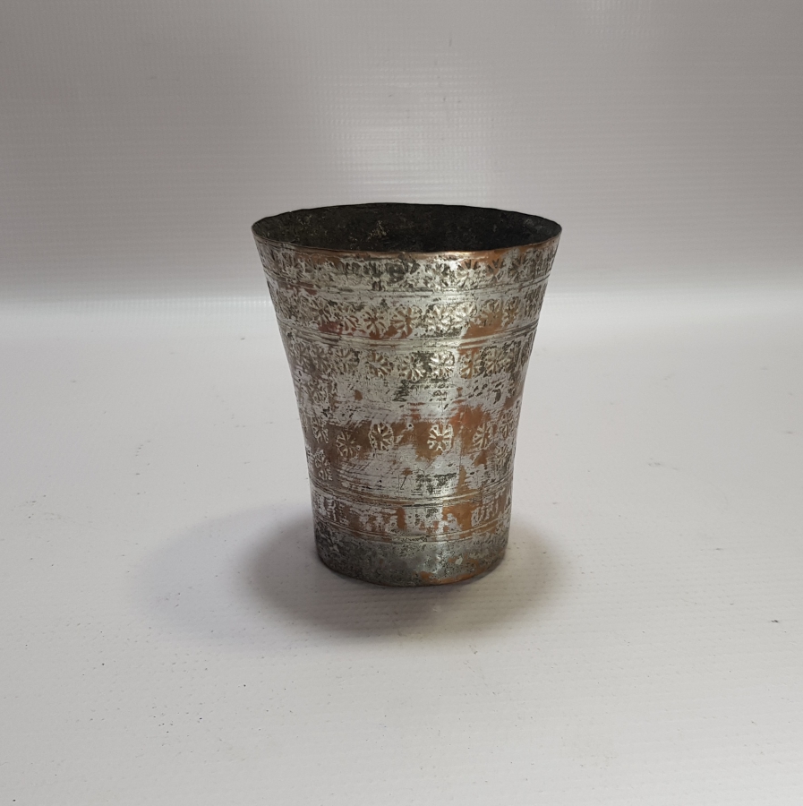 OSMANLI DÖNEMİ EL YAPIMI SÜLEYMANİYE İŞİ ŞERBET BARDAĞI