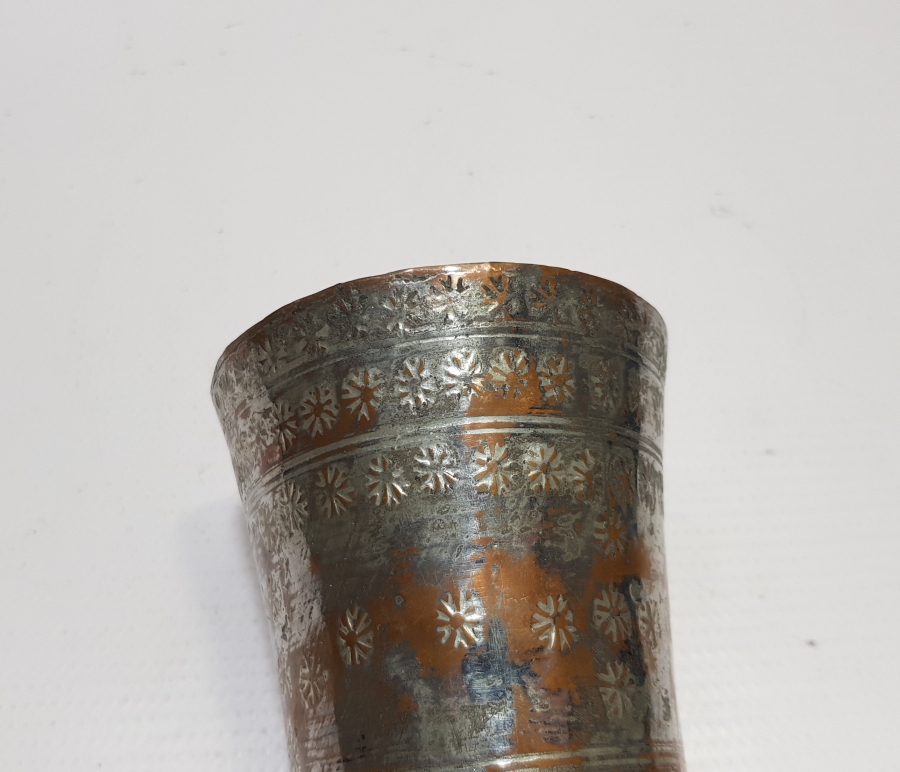 OSMANLI DÖNEMİ EL YAPIMI SÜLEYMANİYE İŞİ ŞERBET BARDAĞI