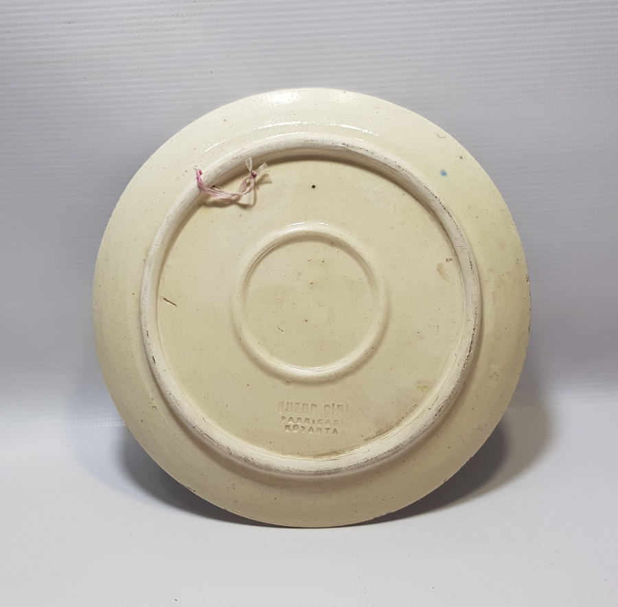 EL BOYAMA KÜTAHYA HUZUR ÇİNİ DUVAR TABAĞI