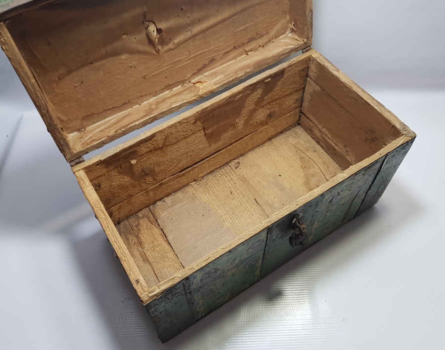 OSMANLI DÖNEMİ ÜZERİ AY YILDIZLI MİNİ BOY NADİR YEMENİ SANDIĞI