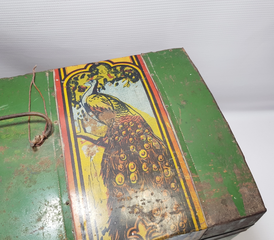 OSMANLI DÖNEMİ ÜZERİ AY YILDIZLI MİNİ BOY NADİR YEMENİ SANDIĞI