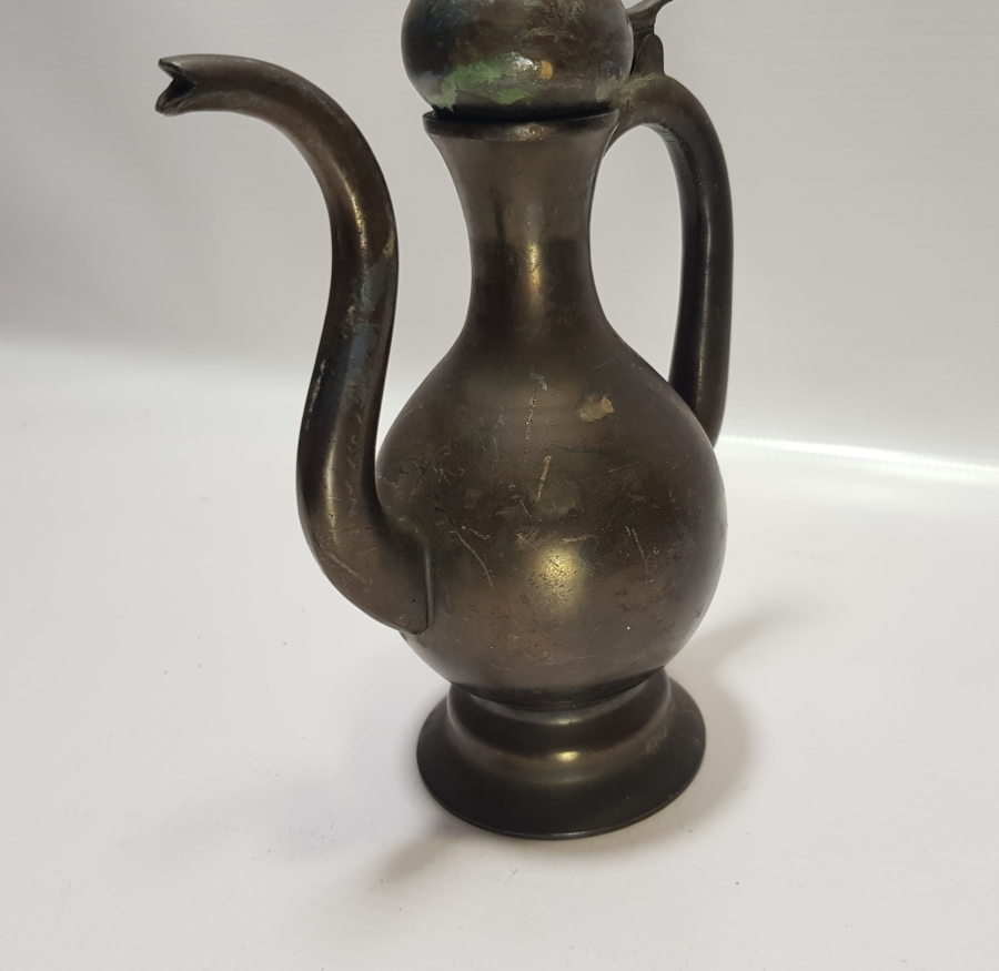 OSMANLI DÖNEMİ SÜLEYMANİYE İŞİ NADİR FORMLU ZEMZEM İBRİĞİ