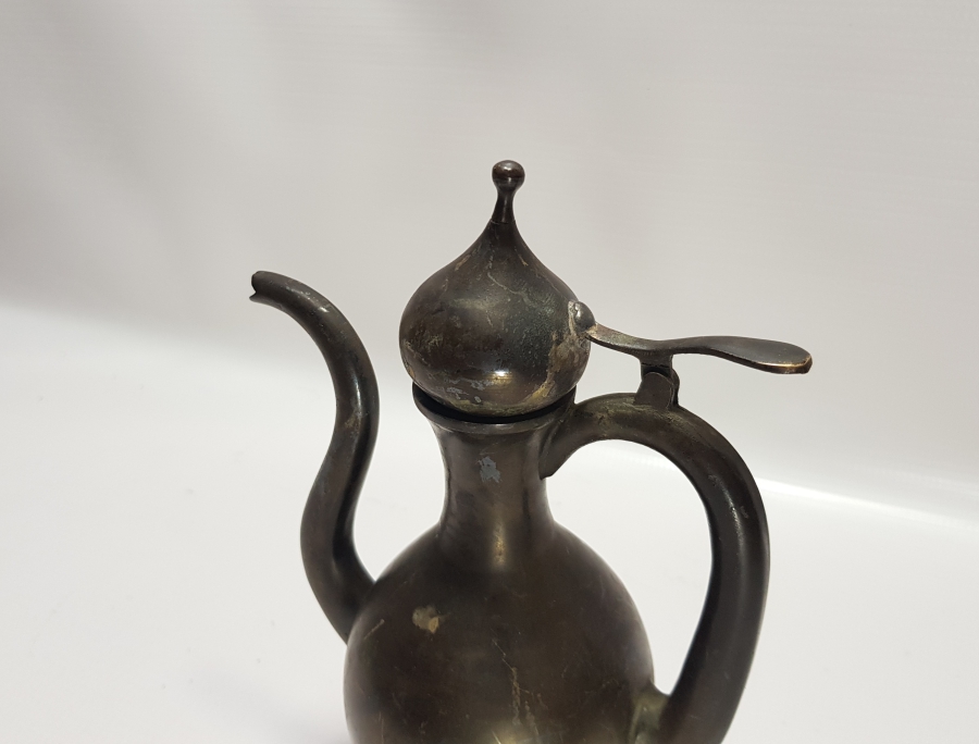 OSMANLI DÖNEMİ SÜLEYMANİYE İŞİ NADİR FORMLU ZEMZEM İBRİĞİ