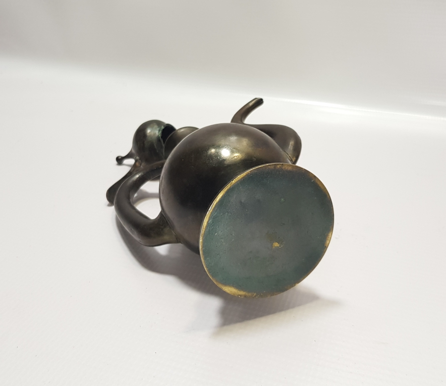 OSMANLI DÖNEMİ SÜLEYMANİYE İŞİ NADİR FORMLU ZEMZEM İBRİĞİ