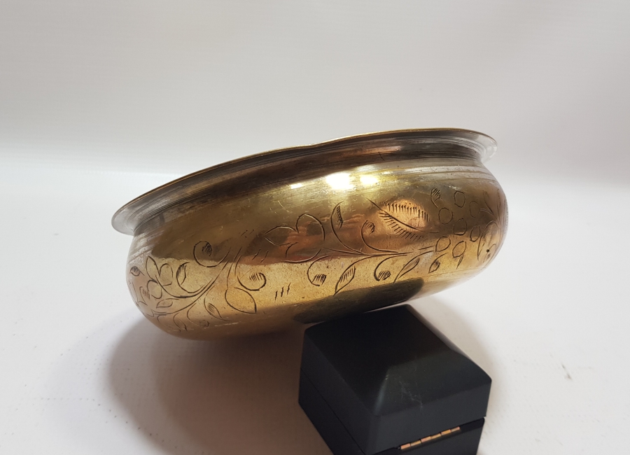 OSMANLI DÖNEMİ KALEM İŞÇİLİKLİ SÜLEYMANİYE İŞİ HAMAM TASI