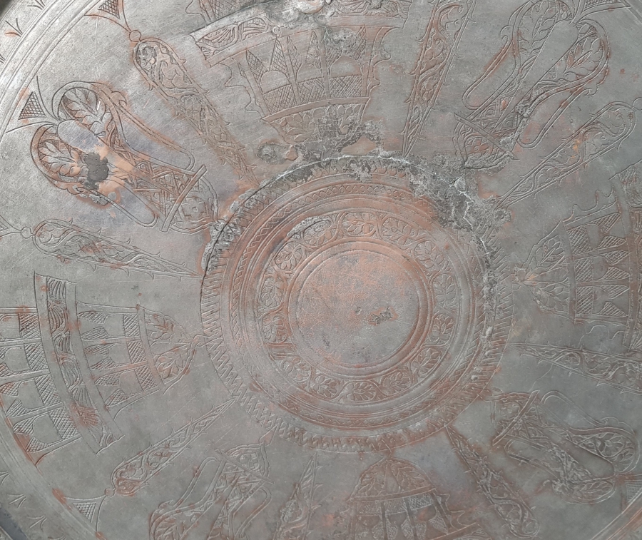 OSMANLI DÖNEMİ DEV BOYDA BOSNA İŞİ SİNİ