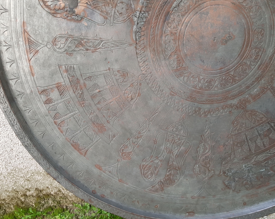 OSMANLI DÖNEMİ DEV BOYDA BOSNA İŞİ SİNİ