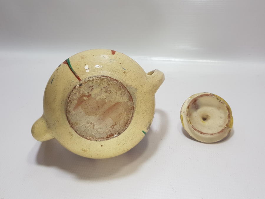 OSMANLI DÖNEMİ NADİR RENKTE KINIK ÇAYDANLIK