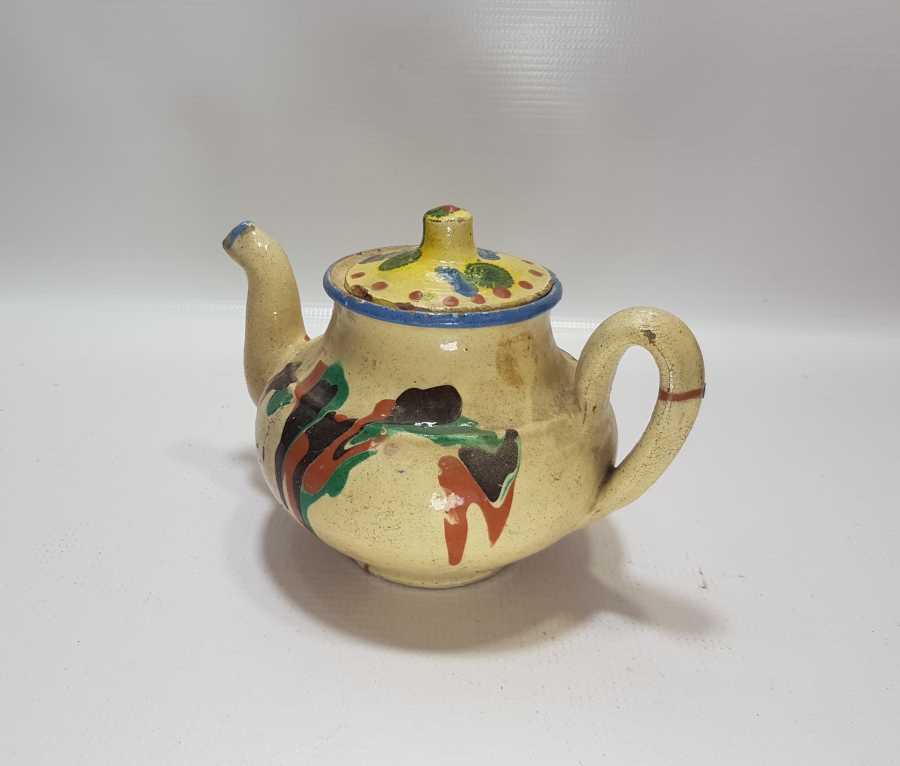 OSMANLI DÖNEMİ NADİR RENKTE KINIK ÇAYDANLIK