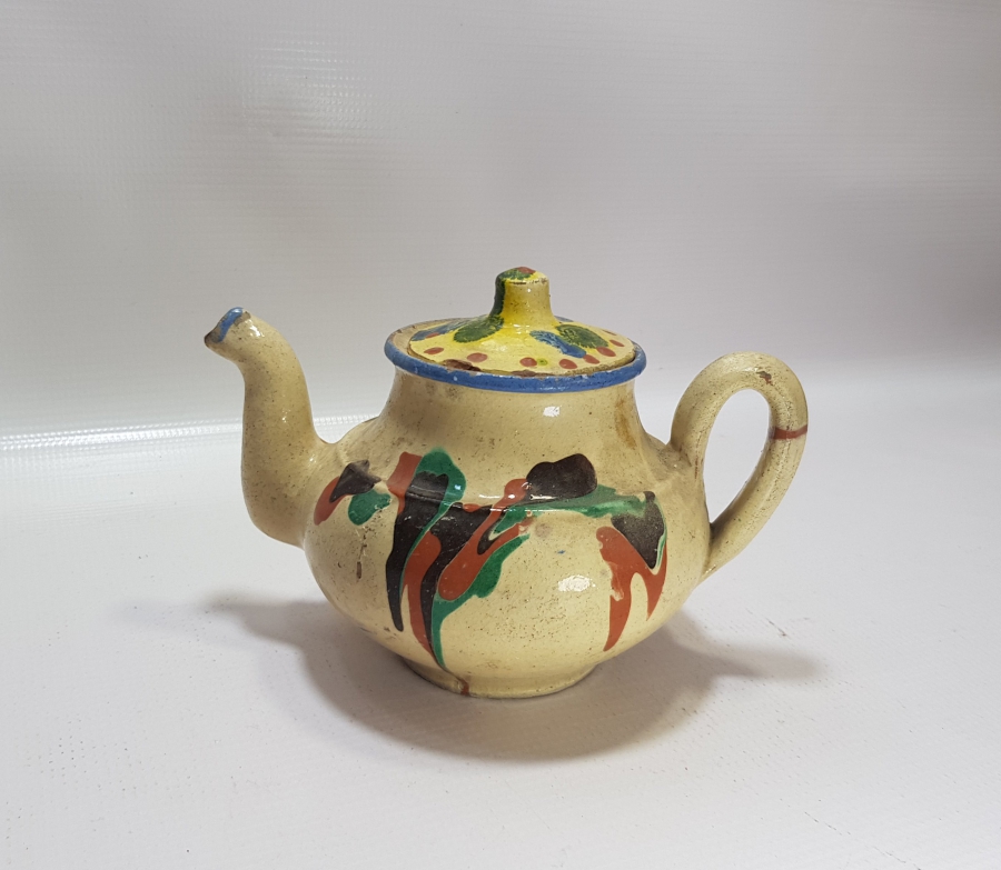 OSMANLI DÖNEMİ NADİR RENKTE KINIK ÇAYDANLIK