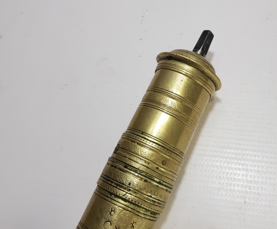 ÜZERİ DAMGALI OSMANLI DÖNEMİ EL YAPIMI SÜLEYMANİYE KAHVE DEĞİRMENİ