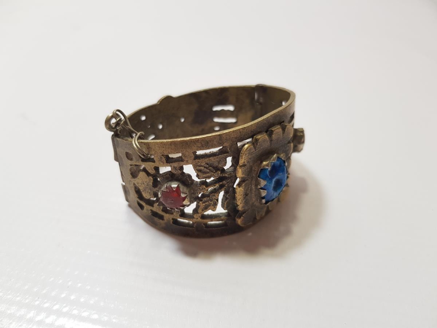 OSMANLI DÖNEMİ ALPAKA BİLEKLİK