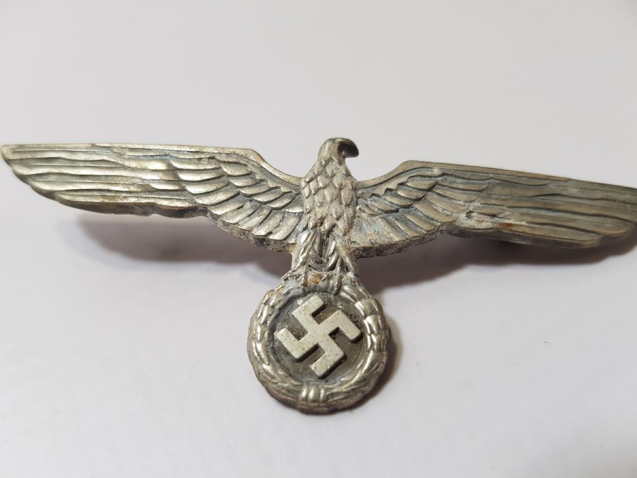 2. DÜNYA SAVAŞI NAZİ HAVA KUVVETLERİ PİLOT ŞAPKA KOKARTI