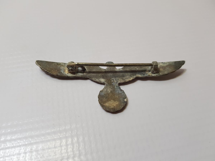 2. DÜNYA SAVAŞI NAZİ HAVA KUVVETLERİ PİLOT ŞAPKA KOKARTI