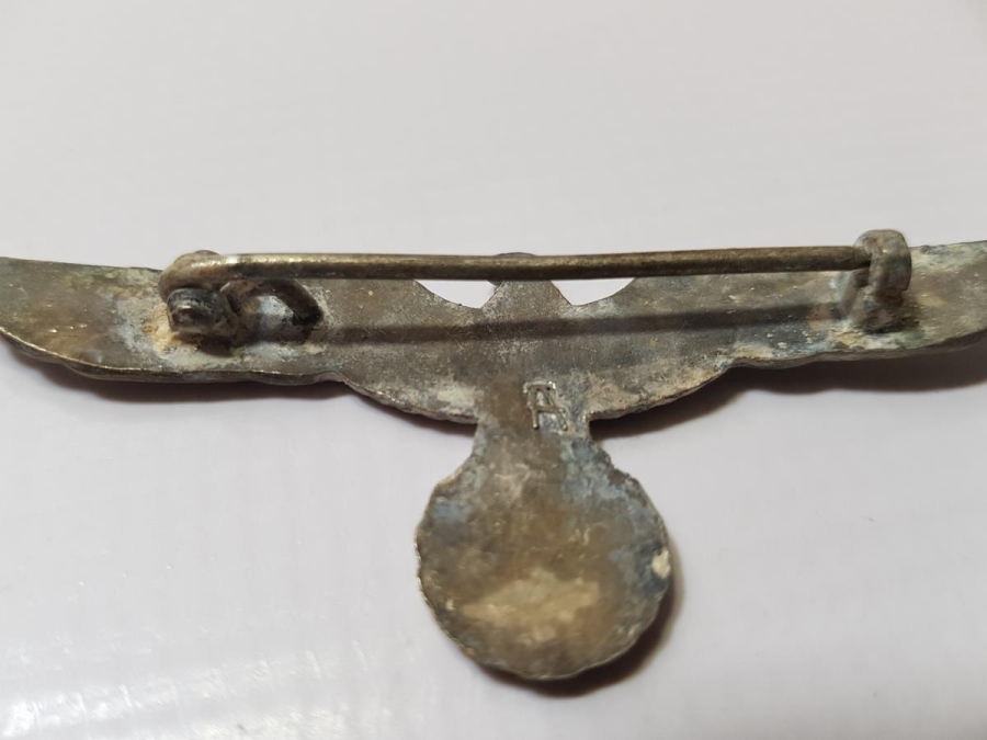 2. DÜNYA SAVAŞI NAZİ HAVA KUVVETLERİ PİLOT ŞAPKA KOKARTI