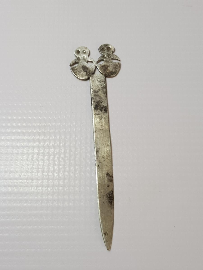 UMAY ANA APLİKLİ GÜMÜŞ ZARF AÇACAĞI