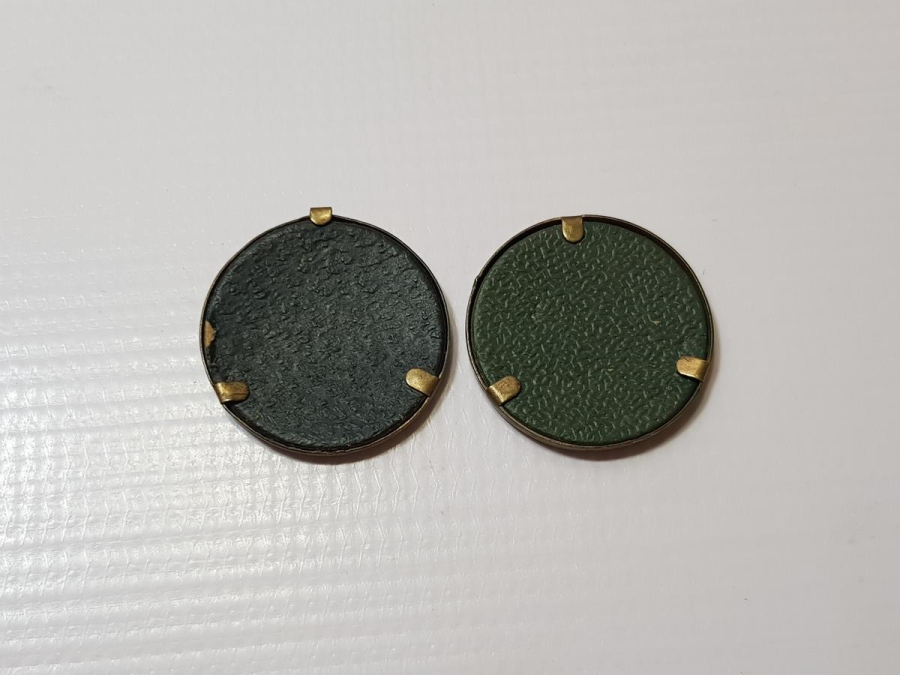 BİR ÇİFT ANTİKA MİNİ RESİMLİK