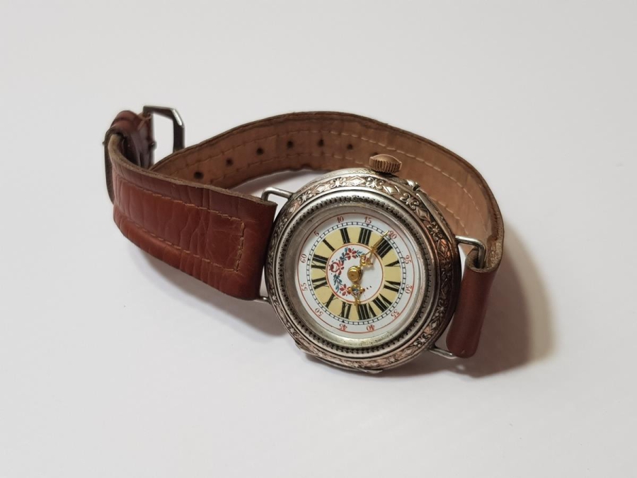 OSMANLI DÖNEMİ GÜMÜŞ BAYAN KOL SAATİ