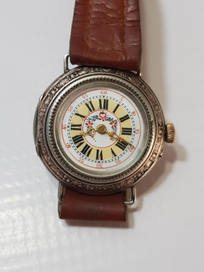 OSMANLI DÖNEMİ GÜMÜŞ BAYAN KOL SAATİ