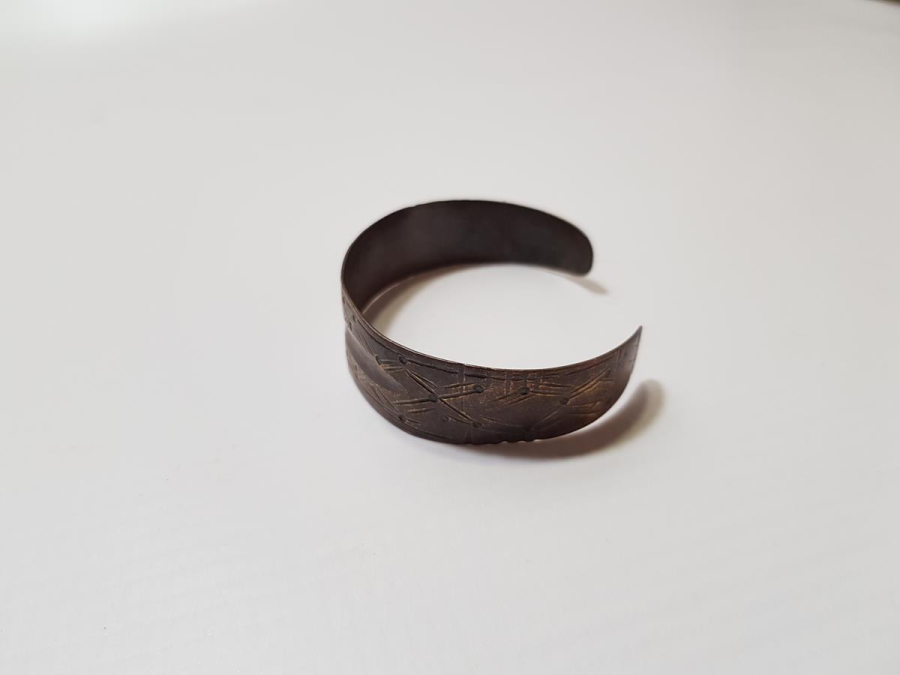 OSMANLI DÖNEMİ BAKIR YEL BİLEZİĞİ