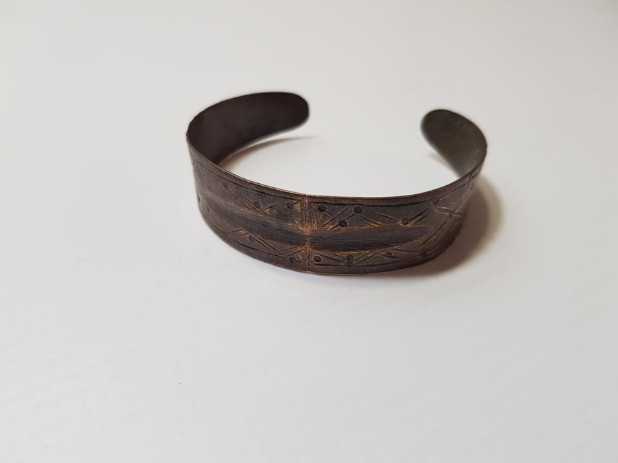 OSMANLI DÖNEMİ BAKIR YEL BİLEZİĞİ