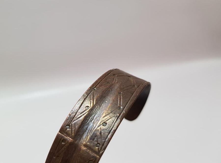 OSMANLI DÖNEMİ BAKIR YEL BİLEZİĞİ