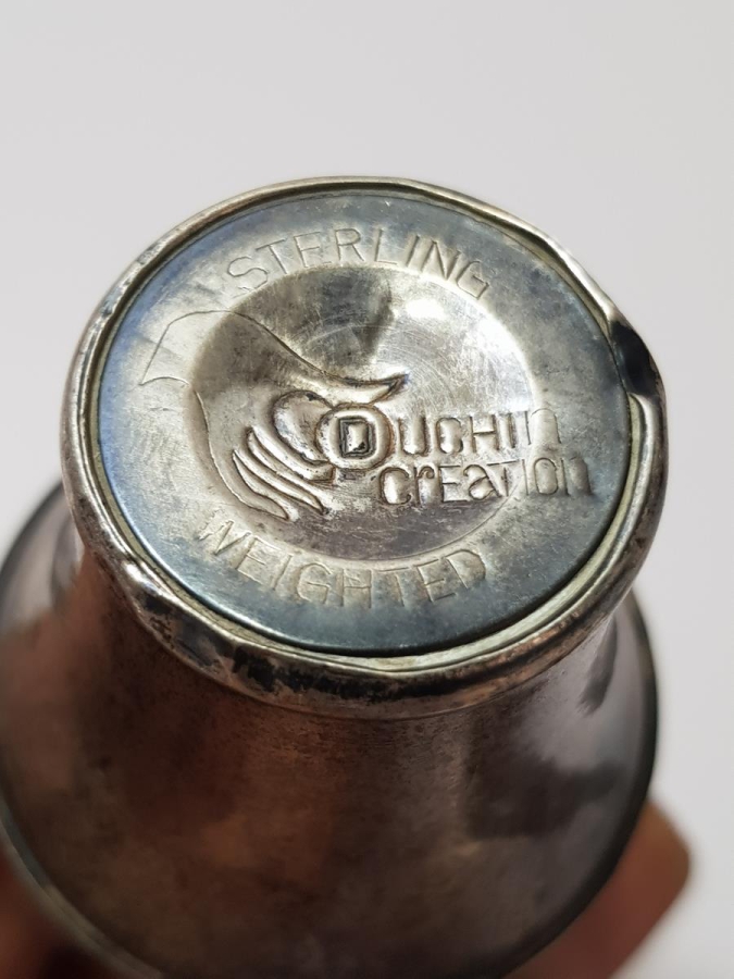 ANTİKA BİR ÇİFT GÜMÜŞ TUZLUK