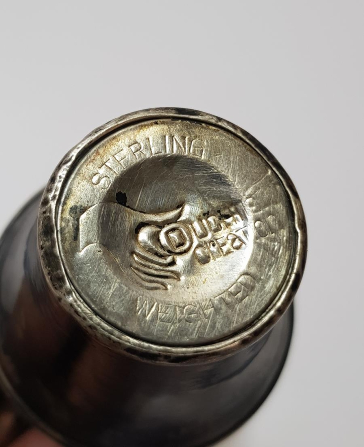 ANTİKA BİR ÇİFT GÜMÜŞ TUZLUK